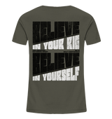 BELIEVE Kids T-Shirt - carpstylez Karpfen Angeln