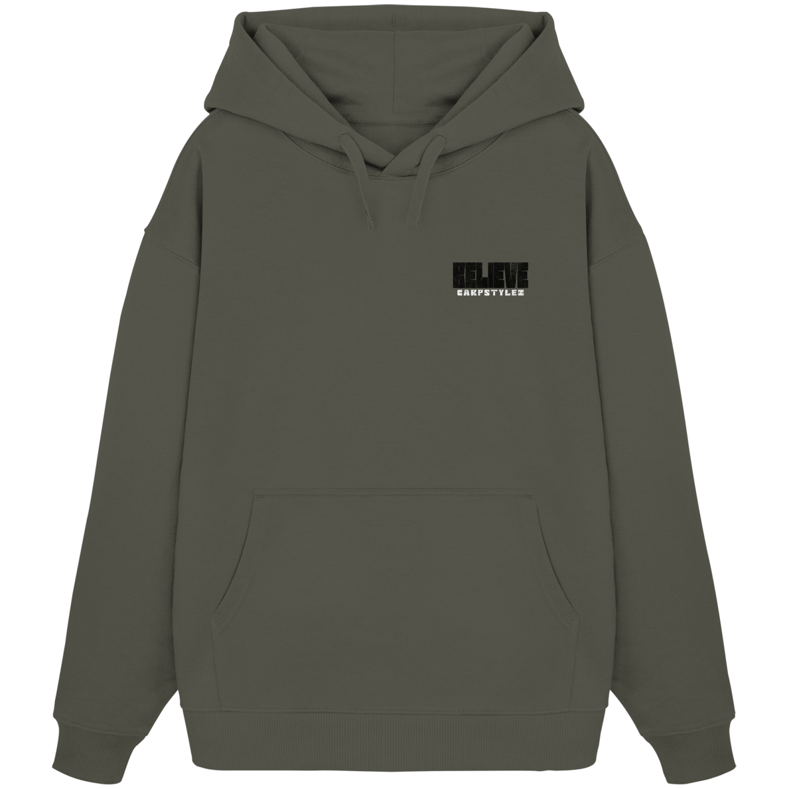 BELIEVE Oversize Hoodie - carpstylez Karpfen Angeln