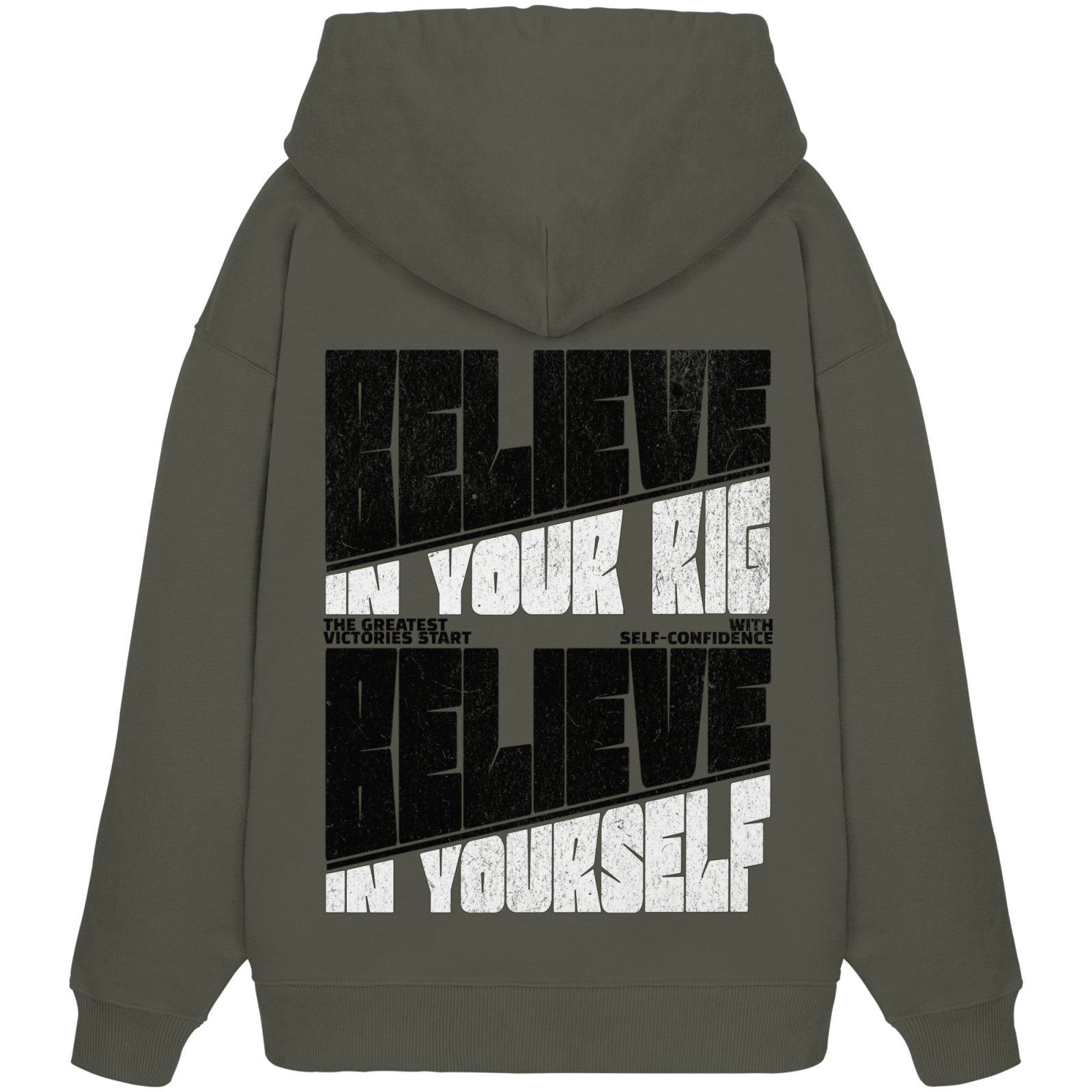 BELIEVE Oversize Hoodie - carpstylez Karpfen Angeln