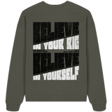 BELIEVE Oversize Sweatshirt - carpstylez Karpfen Angeln