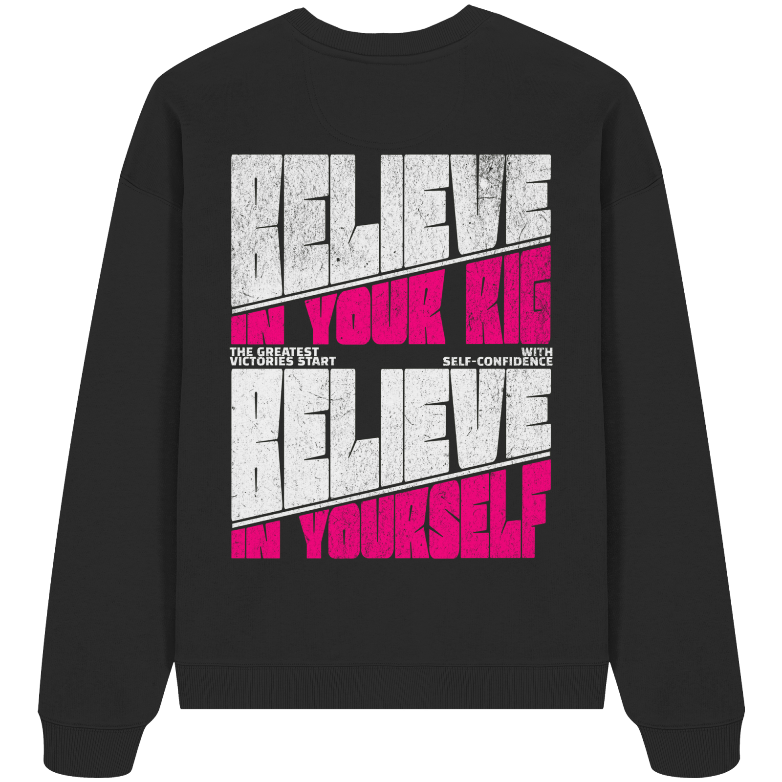 BELIEVE Oversize Sweatshirt - carpstylez Karpfen Angeln