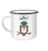 BIG BANK BOSS Emaille Tasse (Black) - carpstylez Karpfen Angeln