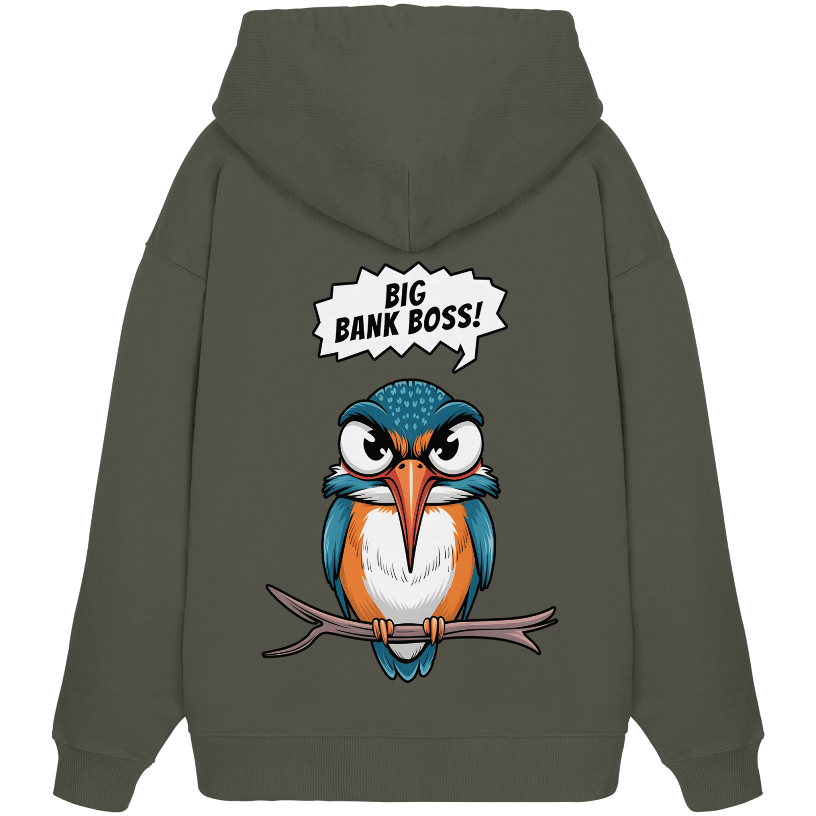BIG BANK BOSS Oversize Hoodie - carpstylez Karpfen Angeln