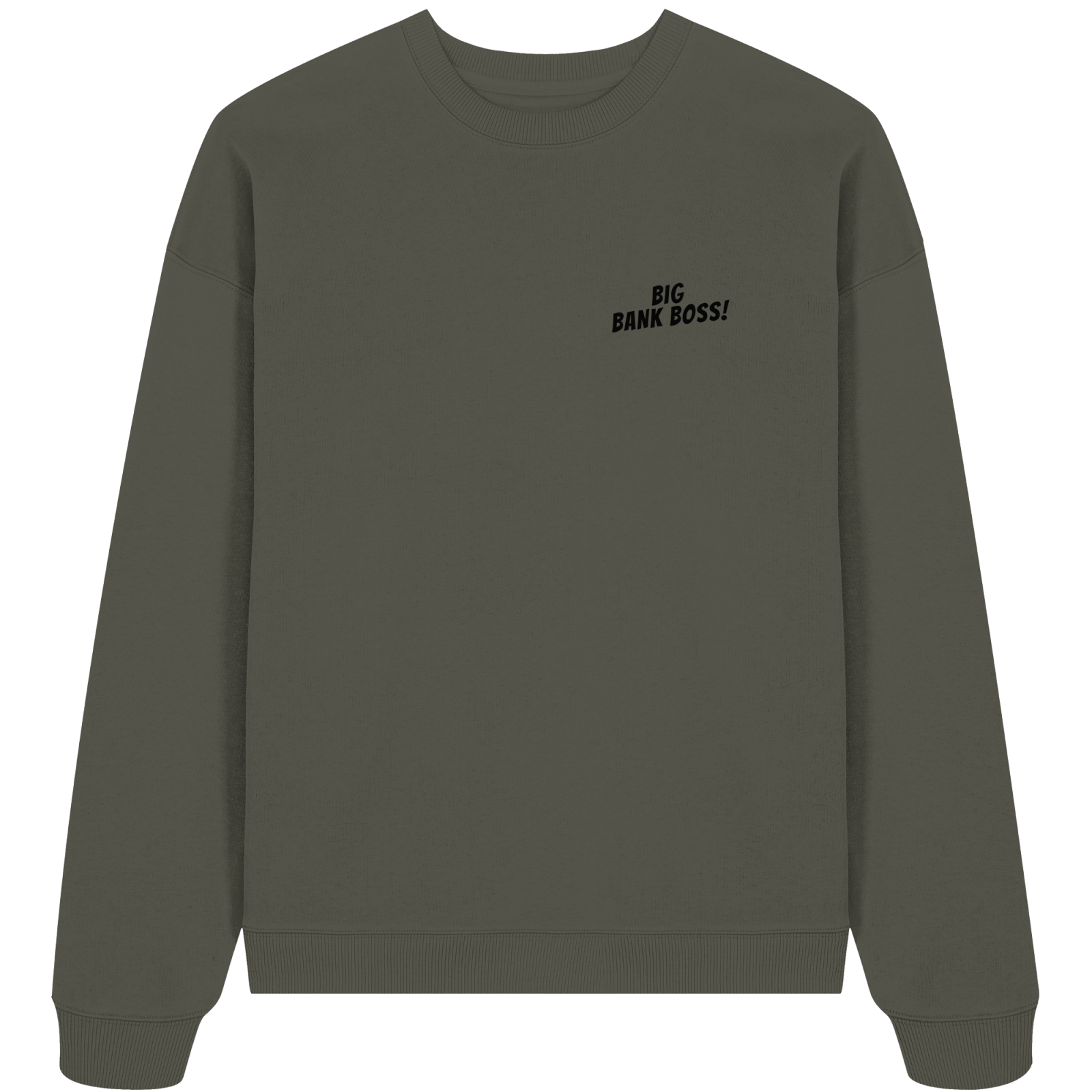 BIG BANK BOSS Oversize Sweatshirt - carpstylez Karpfen Angeln
