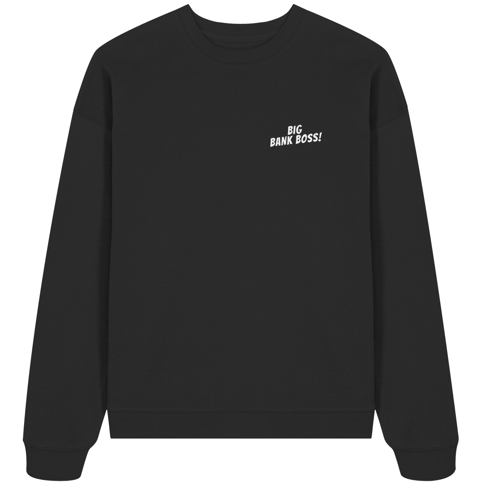 BIG BANK BOSS Oversize Sweatshirt - carpstylez Karpfen Angeln