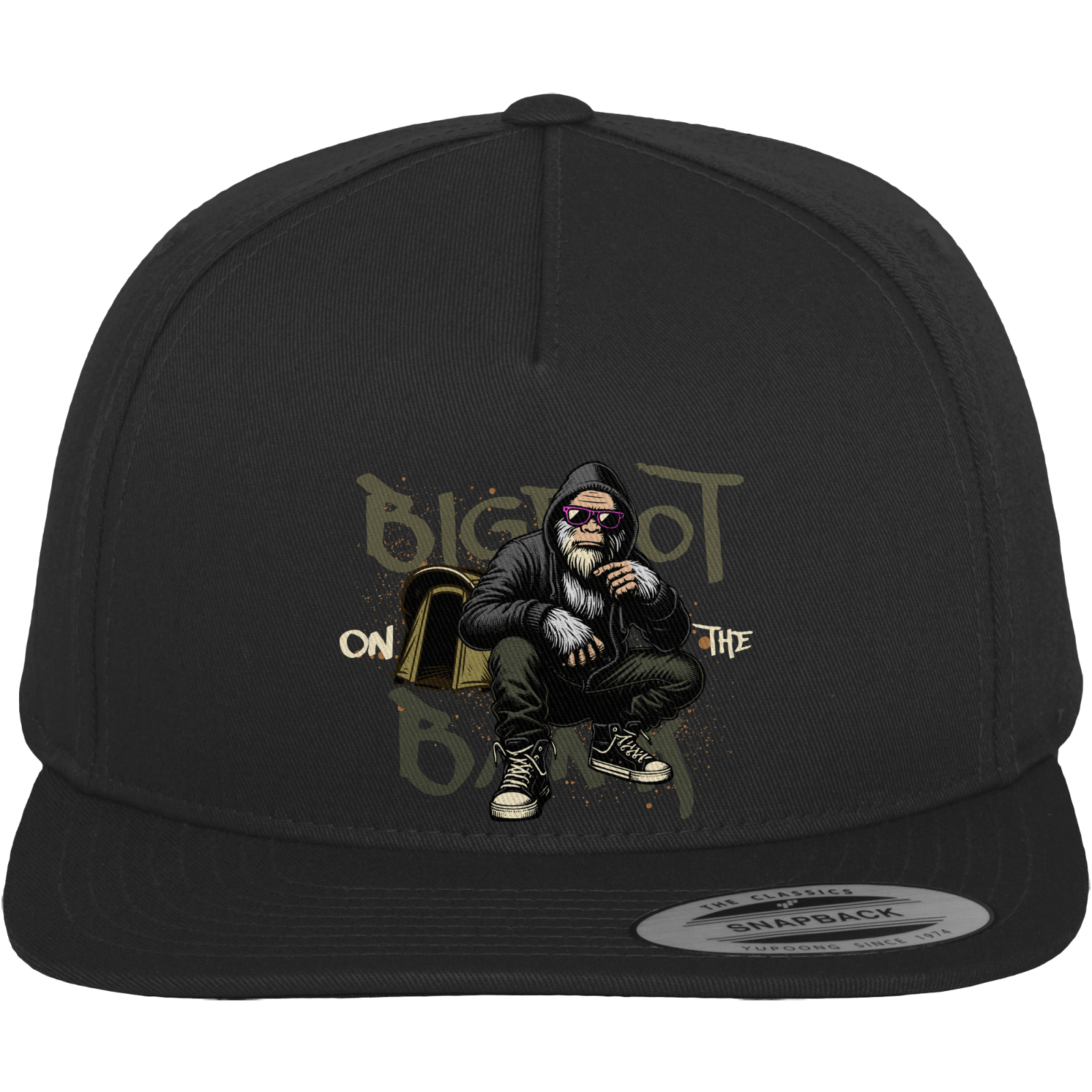 BIGFOOT ON THE BANK Deluxe Cap Snapback - CAST carpstylez Karpfen Angeln
