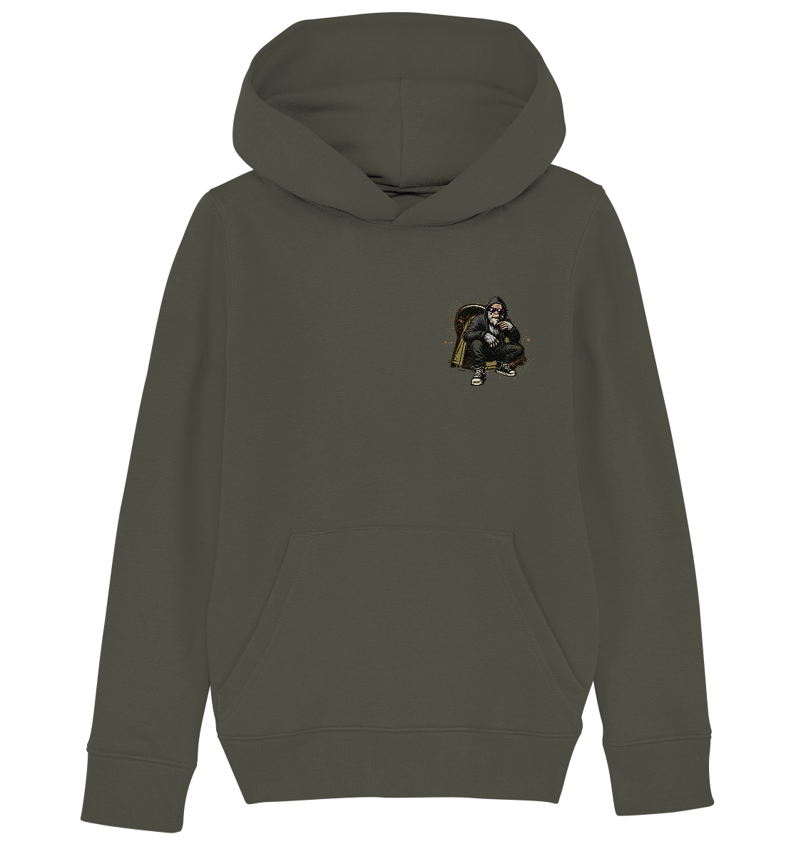 BIGFOOT ON THE BANK Prime Kids Hoodie - CAST carpstylez Karpfen Angeln