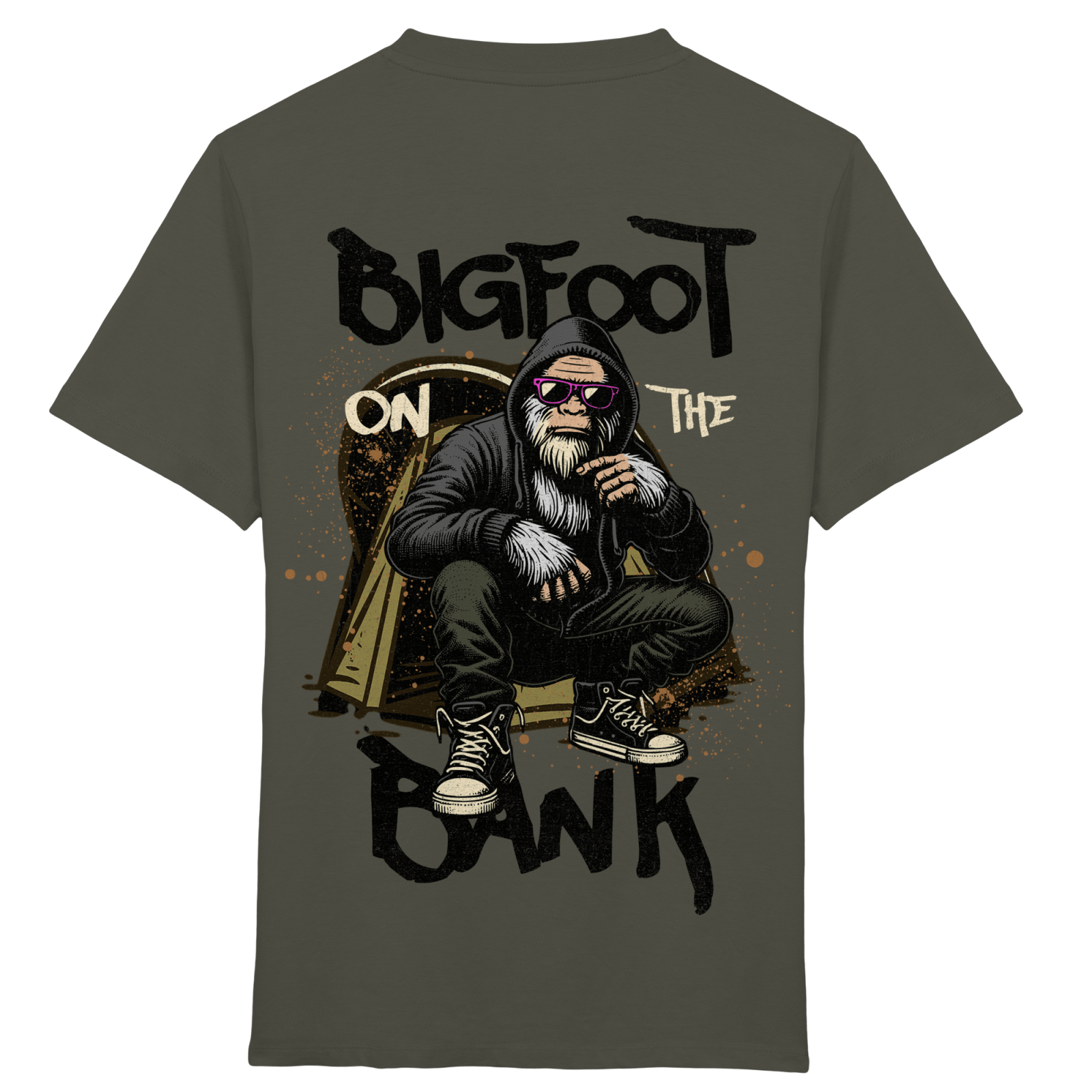BIGFOOT ON THE BANK Prime Kids T-Shirt - CAST carpstylez Karpfen Angeln
