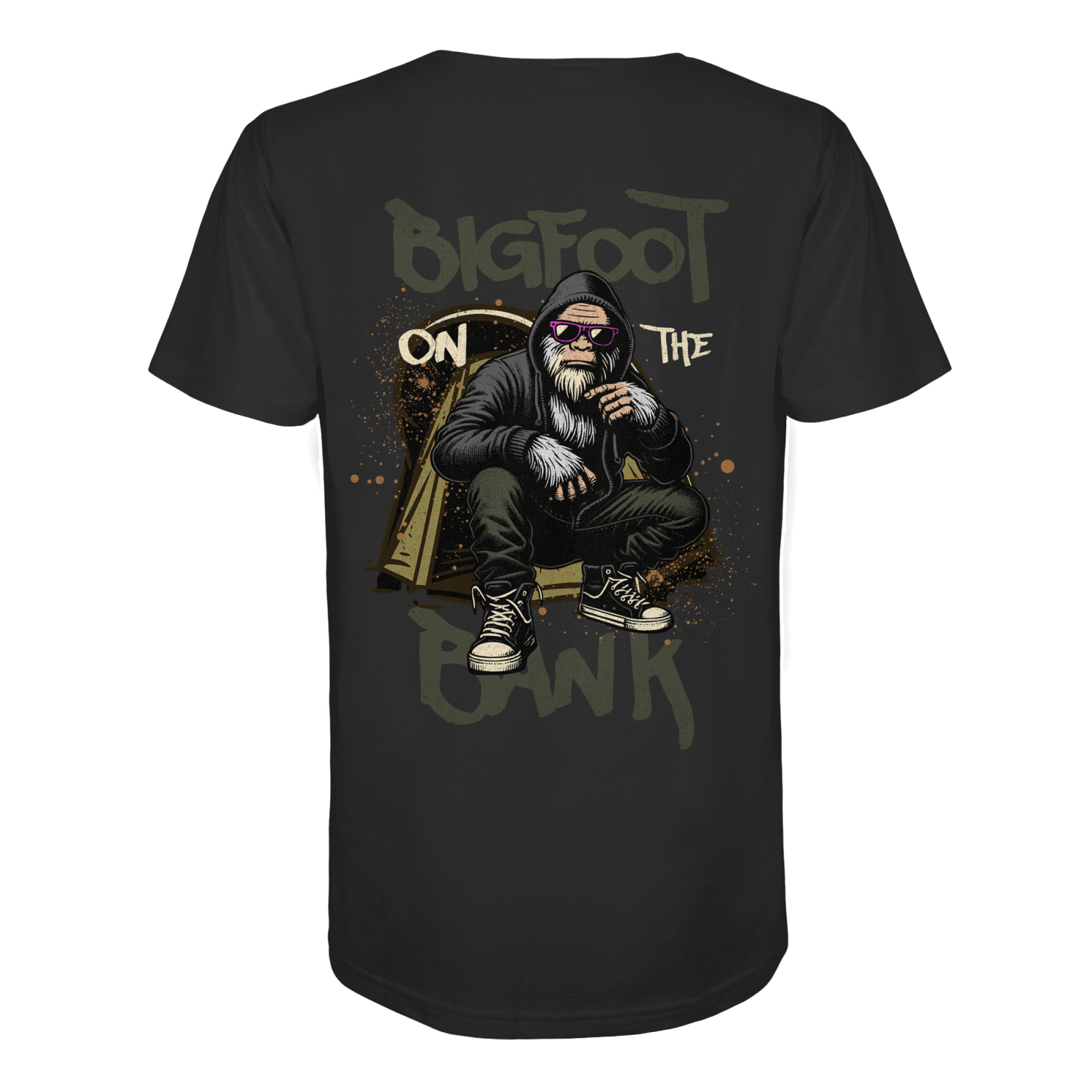 BIGFOOT ON THE BANK Prime T-Shirt - CAST carpstylez Karpfen Angeln