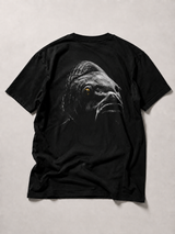 BLACKWATER CARP Kids Shirt Schwarz – Backprint, Flatlay