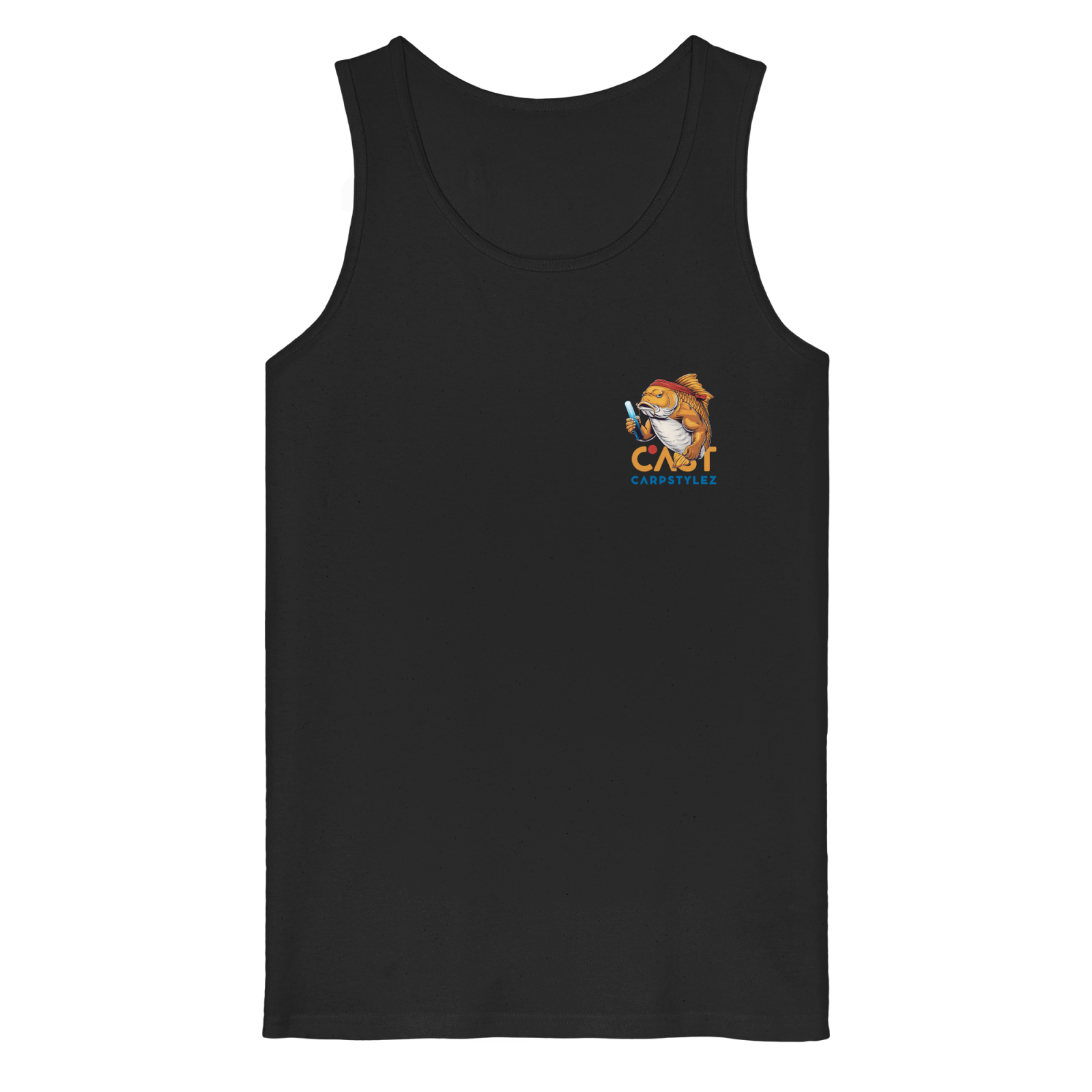 Blue Light Prime Tank Top - carpstylez Karpfen Angeln