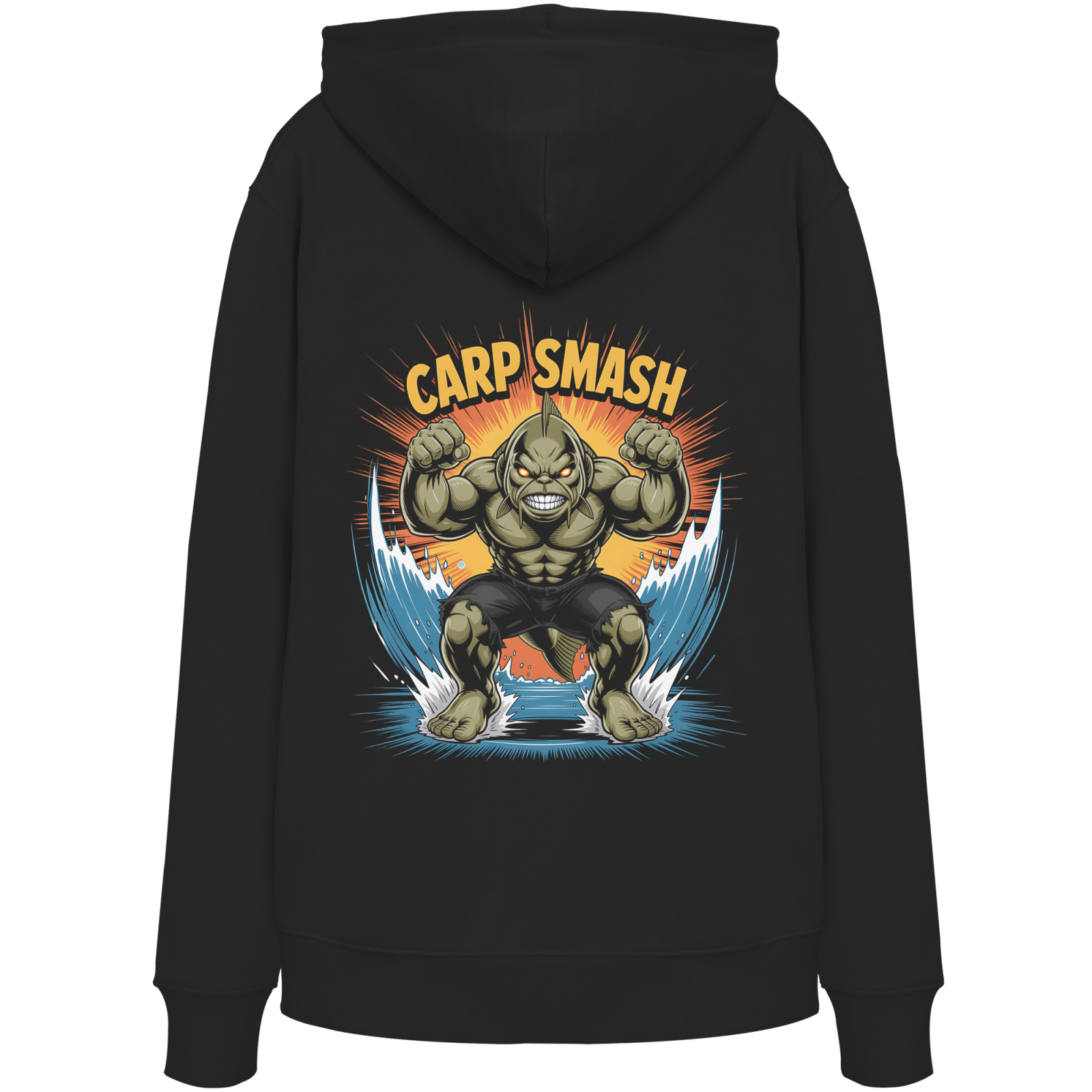 CARP SMASH Prime Hoodie - CAST carpstylez Karpfen Angeln