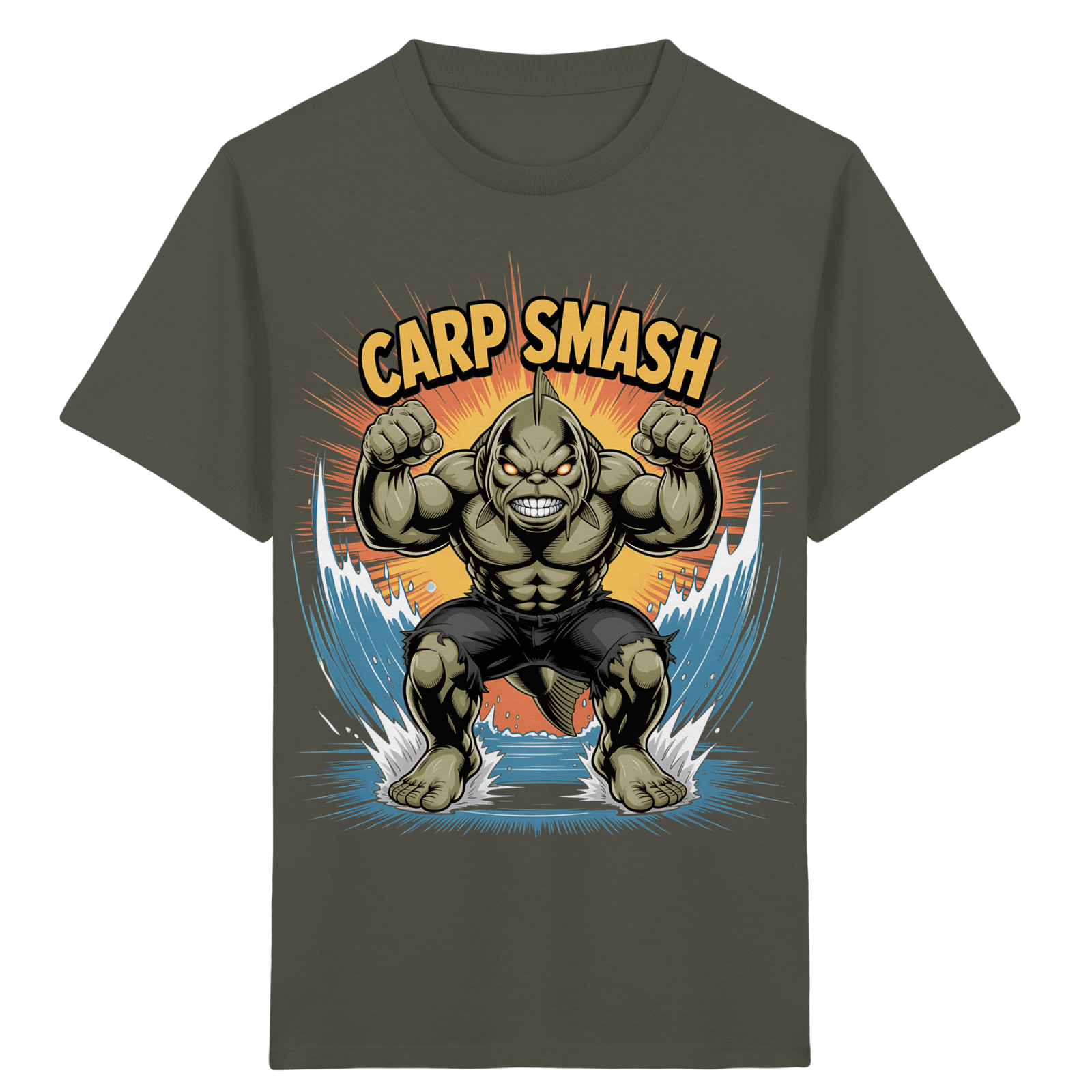 CARP SMASH Prime Kids T-Shirt - CAST carpstylez Karpfen Angeln