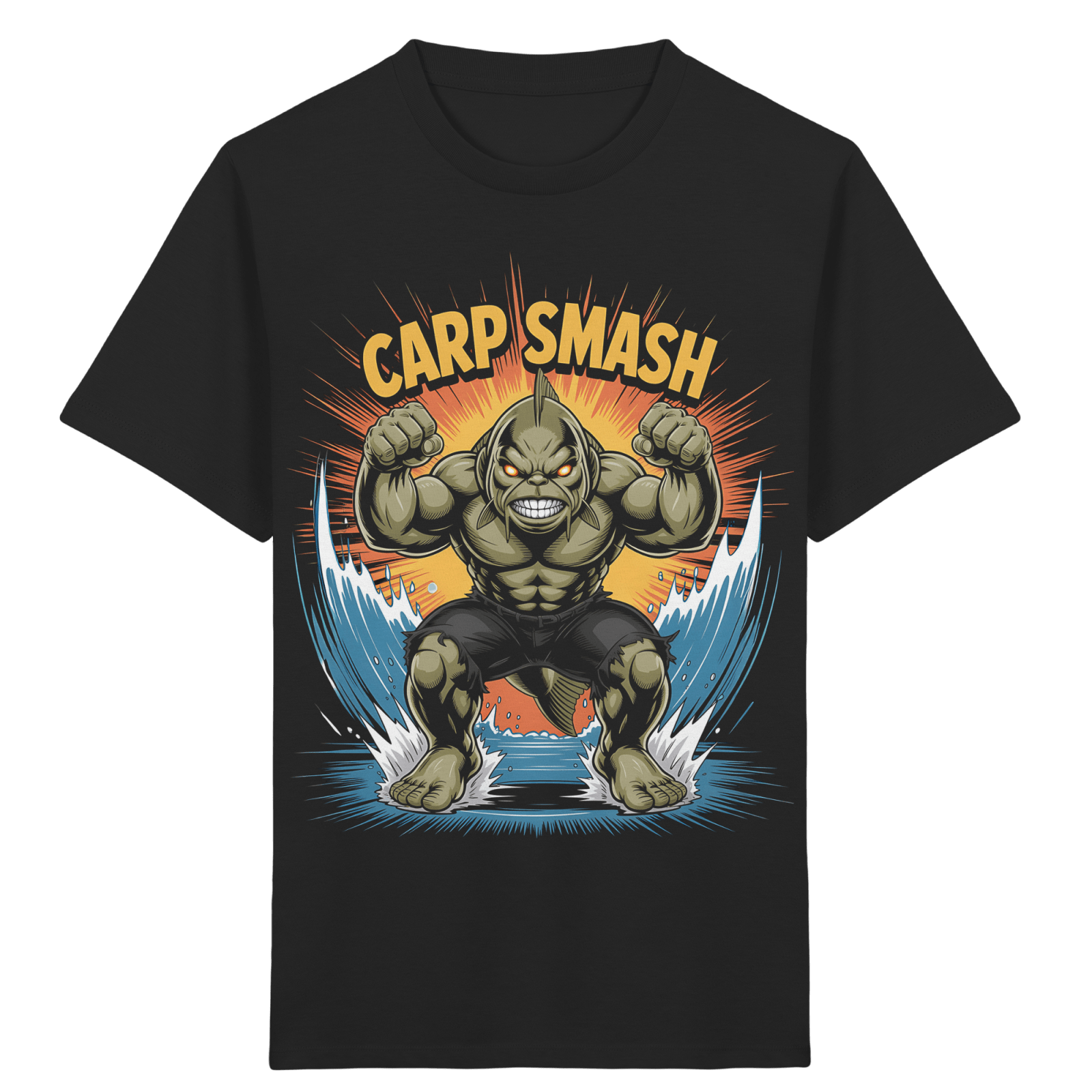 CARP SMASH Prime Kids T-Shirt - CAST carpstylez Karpfen Angeln