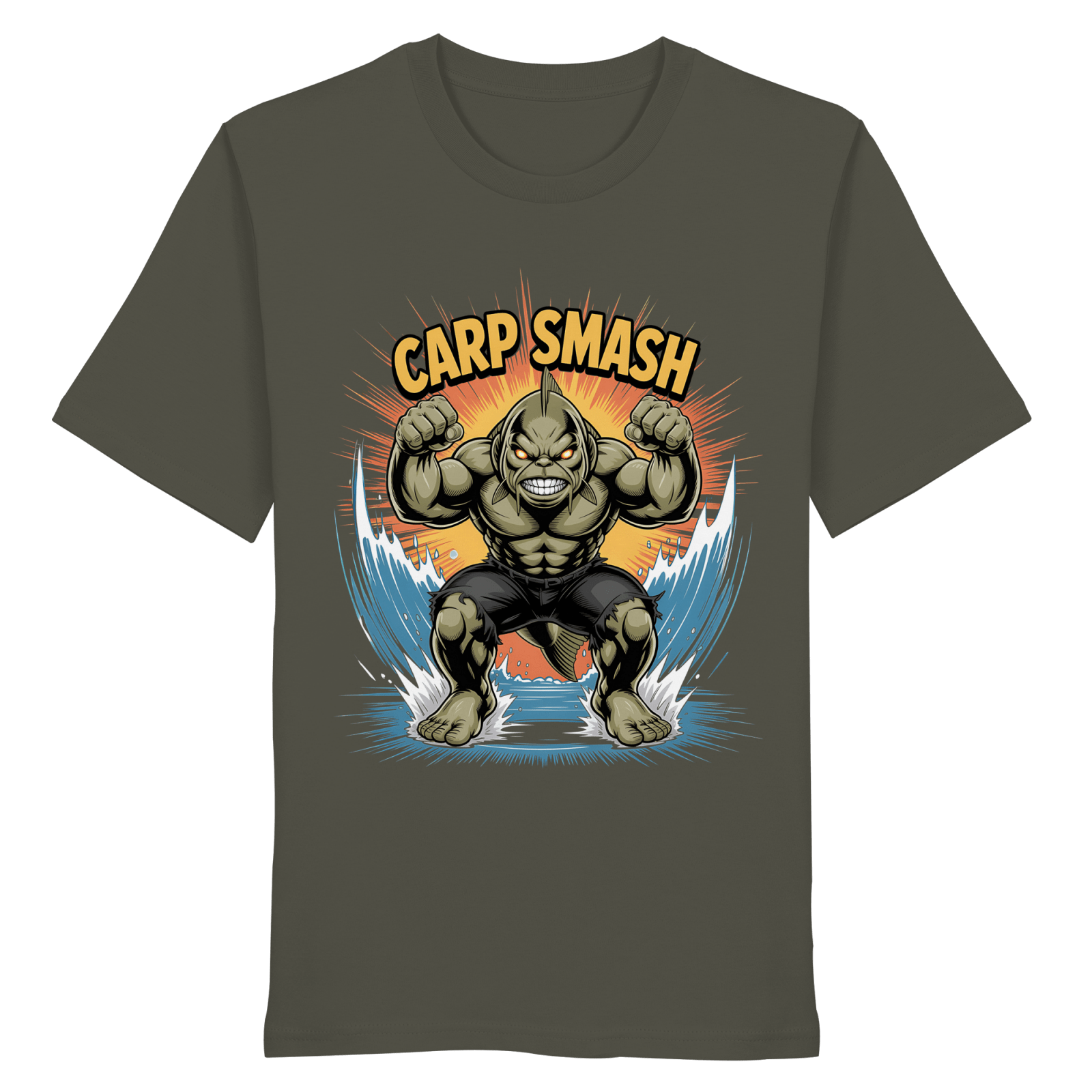 CARP SMASH Prime T-Shirt - CAST carpstylez Karpfen Angeln