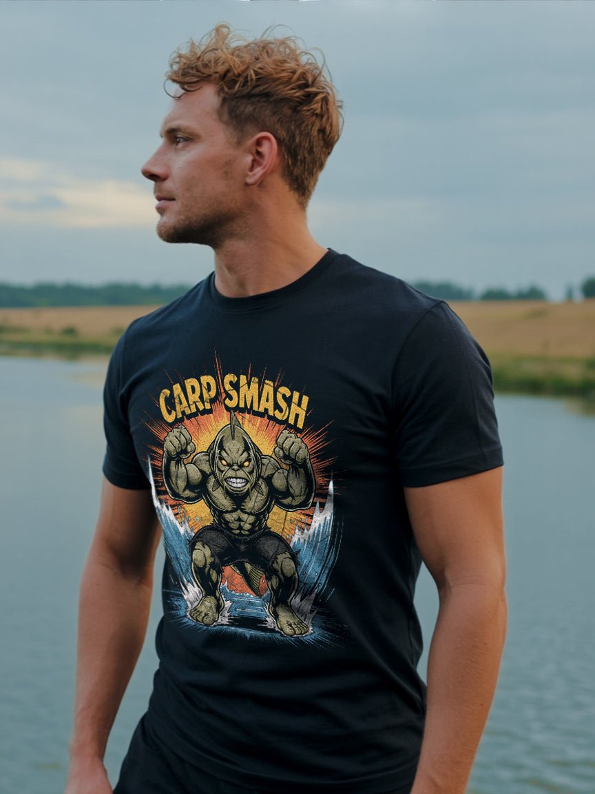 CARP SMASH Prime T-Shirt - CAST carpstylez Karpfen Angeln