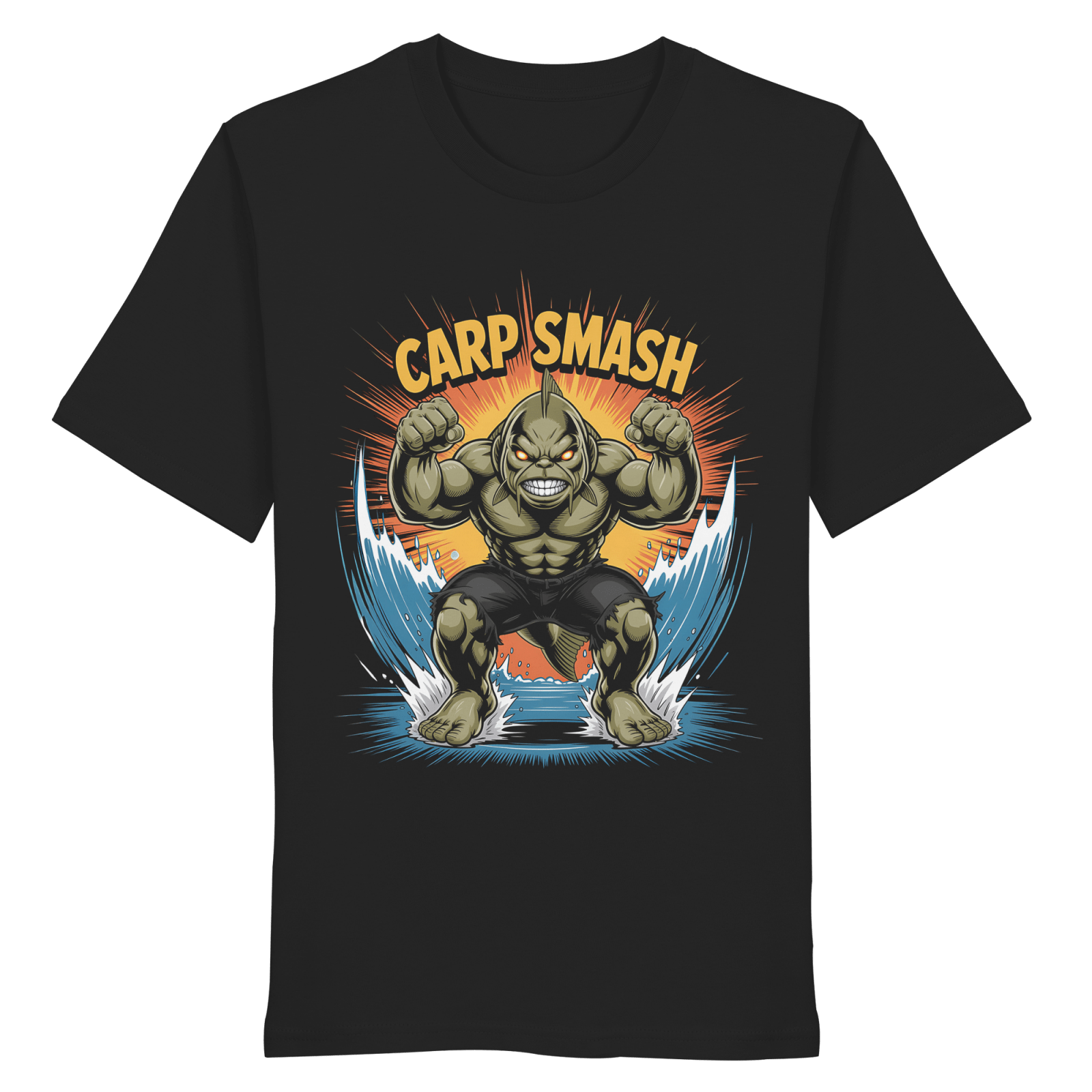 CARP SMASH Prime T-Shirt - CAST carpstylez Karpfen Angeln