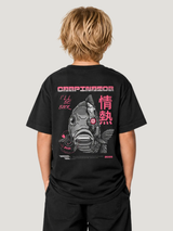 CARPINATOR Kids Shirt in Schwarz mit Backprint – Rückenansicht #farbe_black