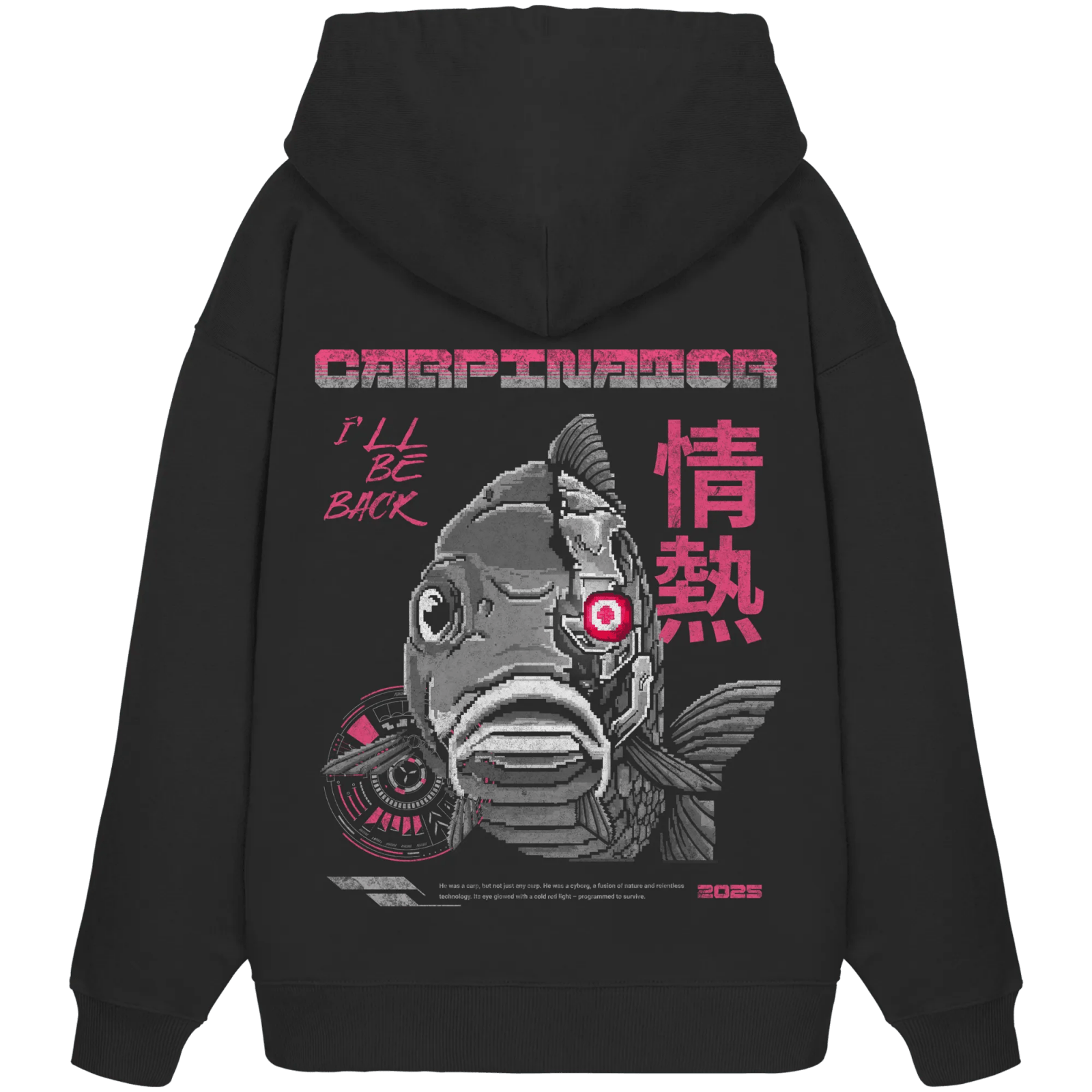 CARPINATOR Oversize Hoodie - carpstylez Karpfen Angeln