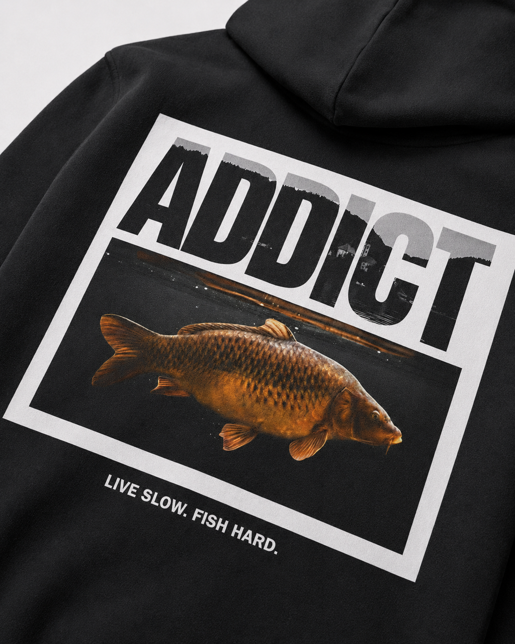 carpstylez Addict Hoodie – Backprint Ansicht