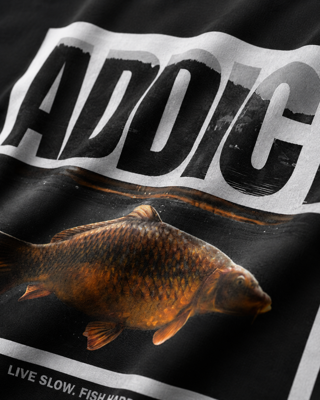 carpstylez Addict Shirt – Print-Detail Backprint