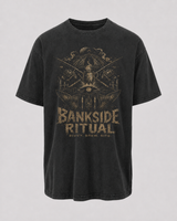 carpstylez Bankside Ritual Acid Wash Oversize Shirt – Karpfen-Streetwear #farbe_black