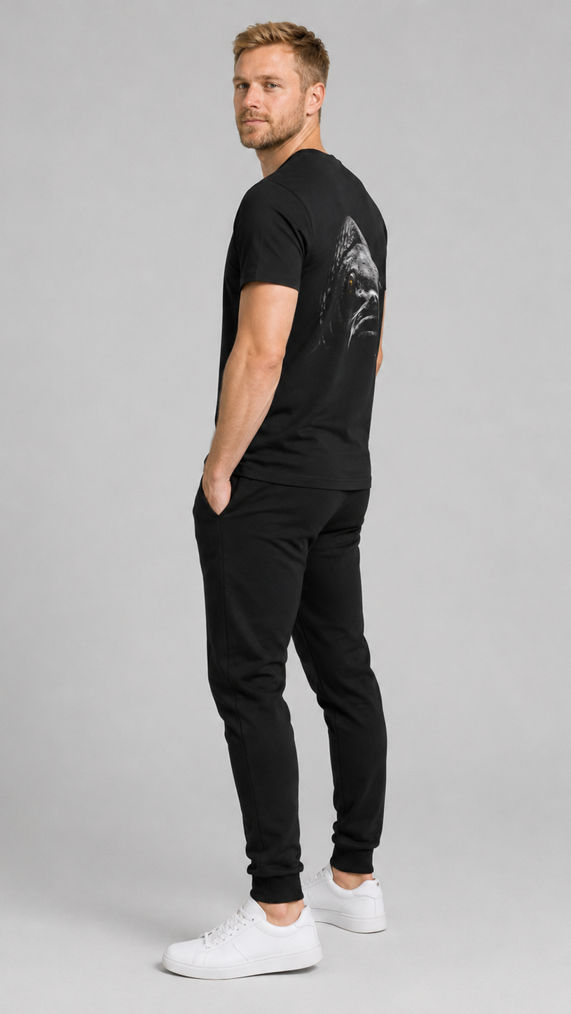 carpstylez BLACKWATER CARP Shirt – Studio Mock, Karpfen-Streetwear