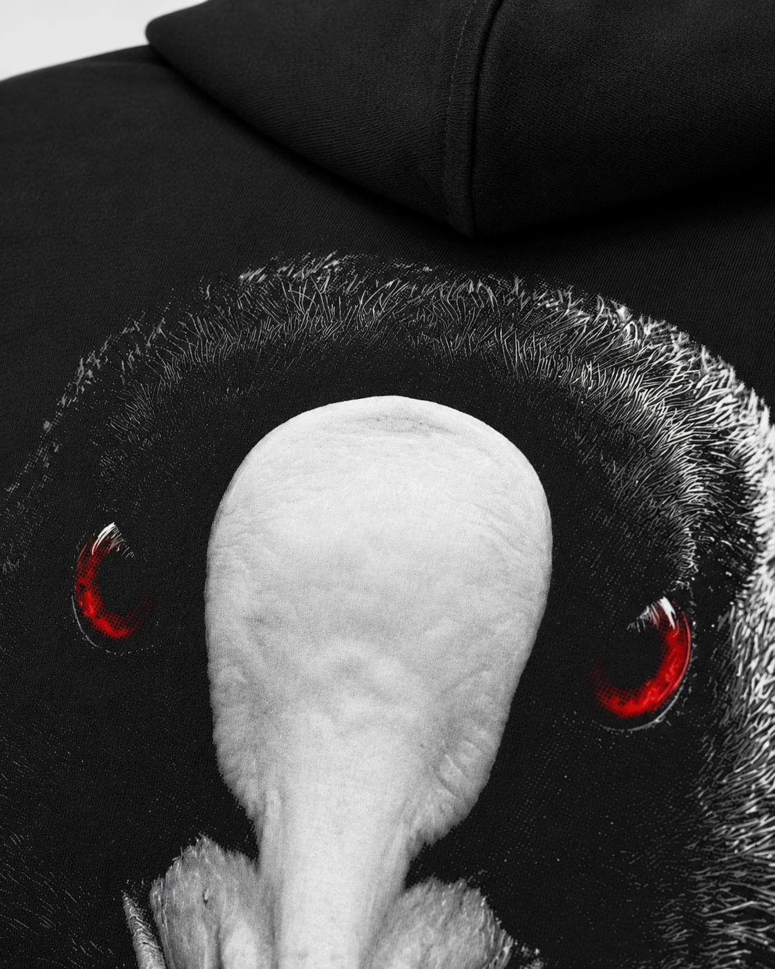 carpstylez BLACKWATER COOT Hoodie – Detail, Karpfen-Streetwear