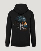 carpstylez Blackwater Kingfisher Hoodie – Backprint, schwarzer Karpfen-Hoodie #farbe_black