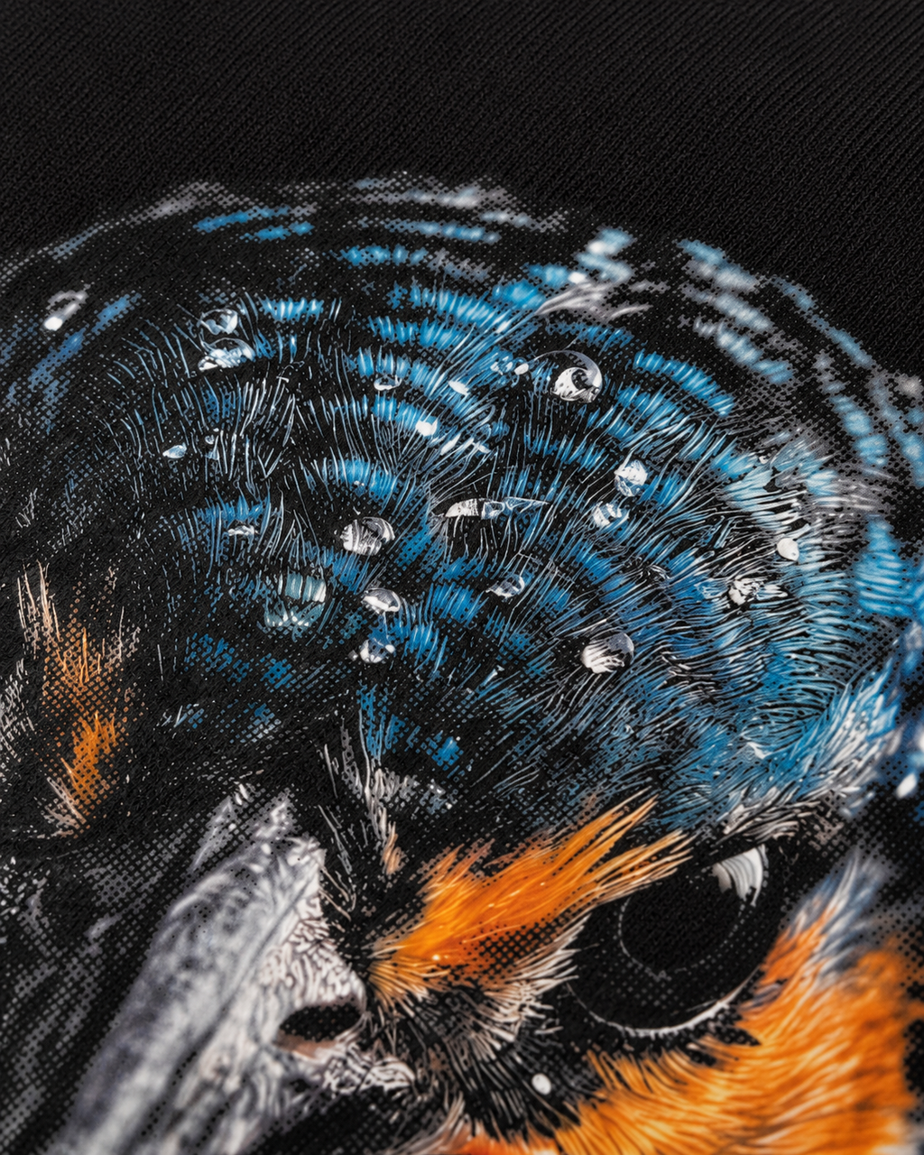 carpstylez Blackwater Kingfisher Hoodie – Backprint Ansicht