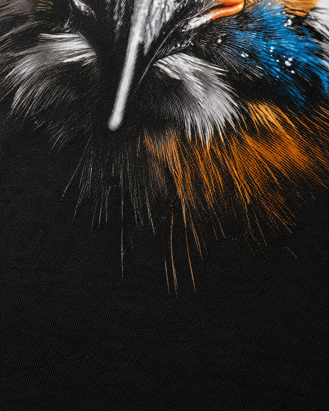 carpstylez Blackwater Kingfisher Hoodie – Print-Detail