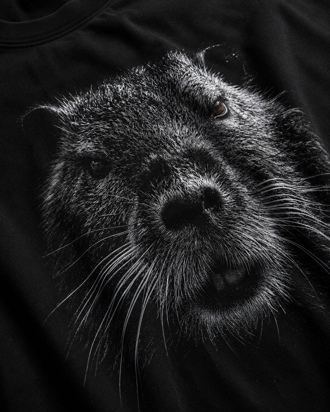 carpstylez Blackwater Nutria Shirt – Print-Detail Backprint