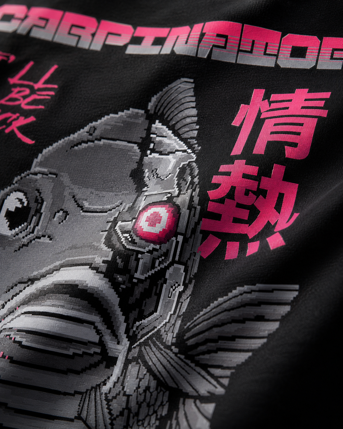 carpstylez Carpinator Shirt – Print-Detail Backprint