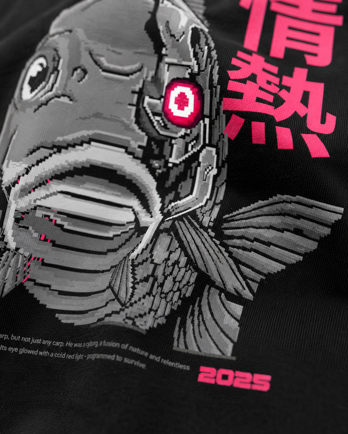 carpstylez Carpinator Shirt – Print-Detail