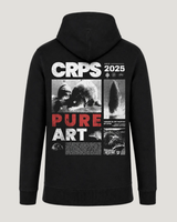 carpstylez CRPS Pure Art Hoodie – Backprint, schwarzer Karpfen-Hoodie #farbe_black
