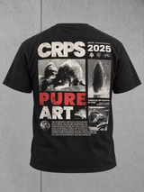 CRPS PURE ART Shirt in Schwarz – Ghost-Rückenansicht #farbe_black