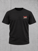 CRPS PURE ART Shirt in Schwarz – Ghost-Vorderseite mit Brustmotiv #farbe_black