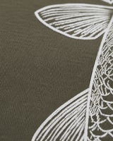 carpstylez Cyprinus Carpio Hoodie – Print-Detail #farbe_organic khaki
