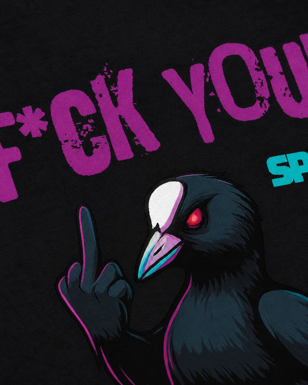 carpstylez F*ck Your Spot Hoodie – Backprint Ansicht