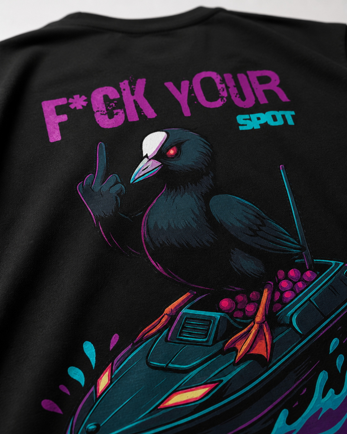 carpstylez F*ck Your Spot Shirt – Print-Detail Backprint