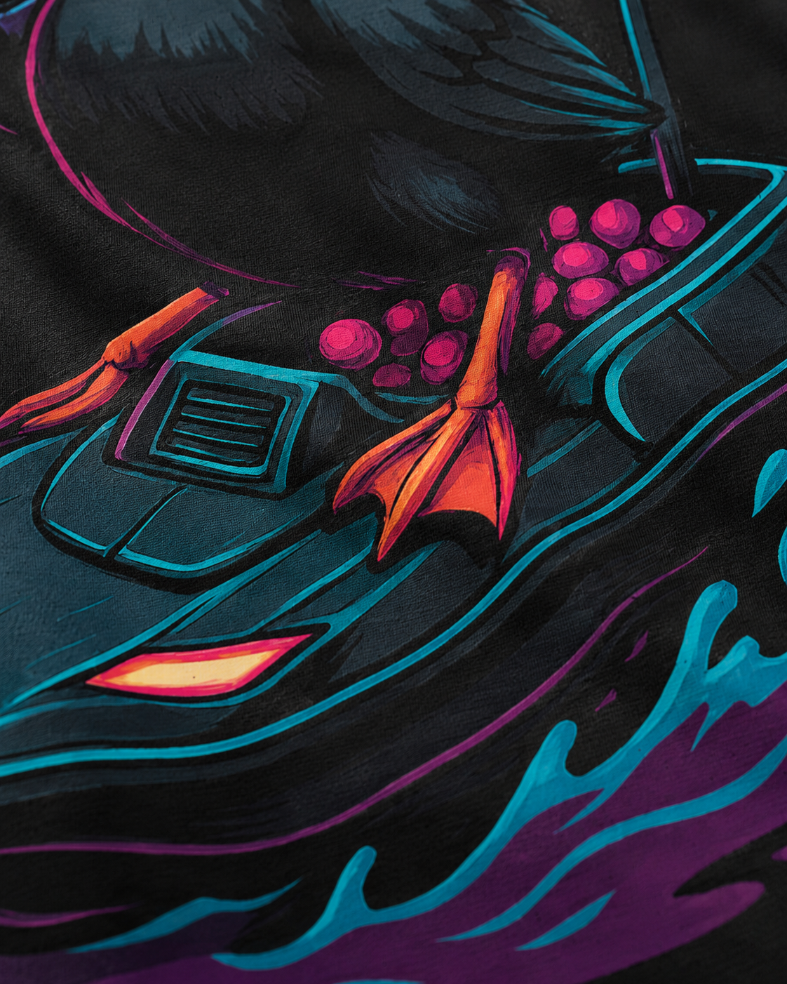 carpstylez F*ck Your Spot Shirt – Print-Detail