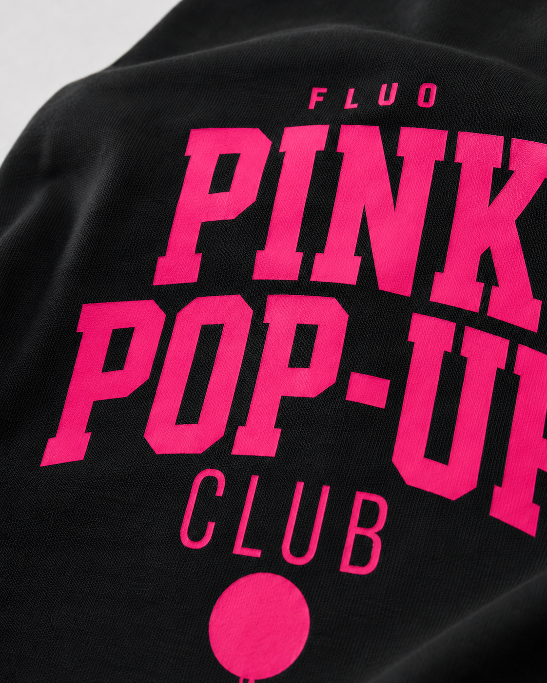carpstylez Fluo Pink Shirt – Print-Detail Backprint #farbe_black
