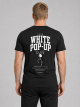 carpstylez FLUO WHITE POP-UP Club Shirt schwarz – Rückenprint getragen