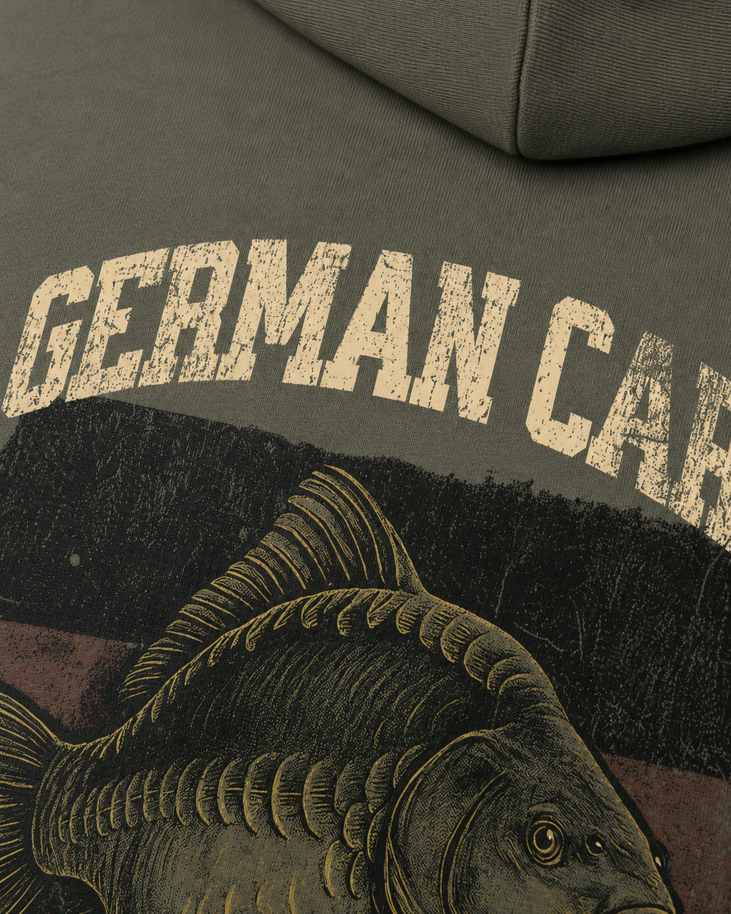 carpstylez German Carp Society Hoodie – Backprint Ansicht