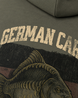 carpstylez German Carp Society Hoodie – Backprint Ansicht #farbe_organic khaki