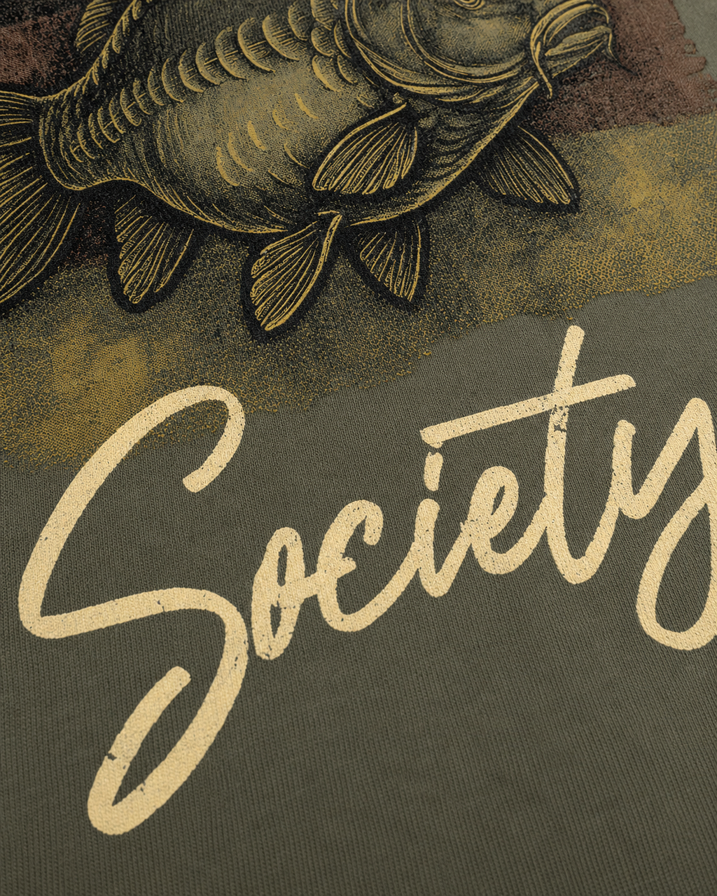 carpstylez German Carp Society Hoodie – Print-Detail