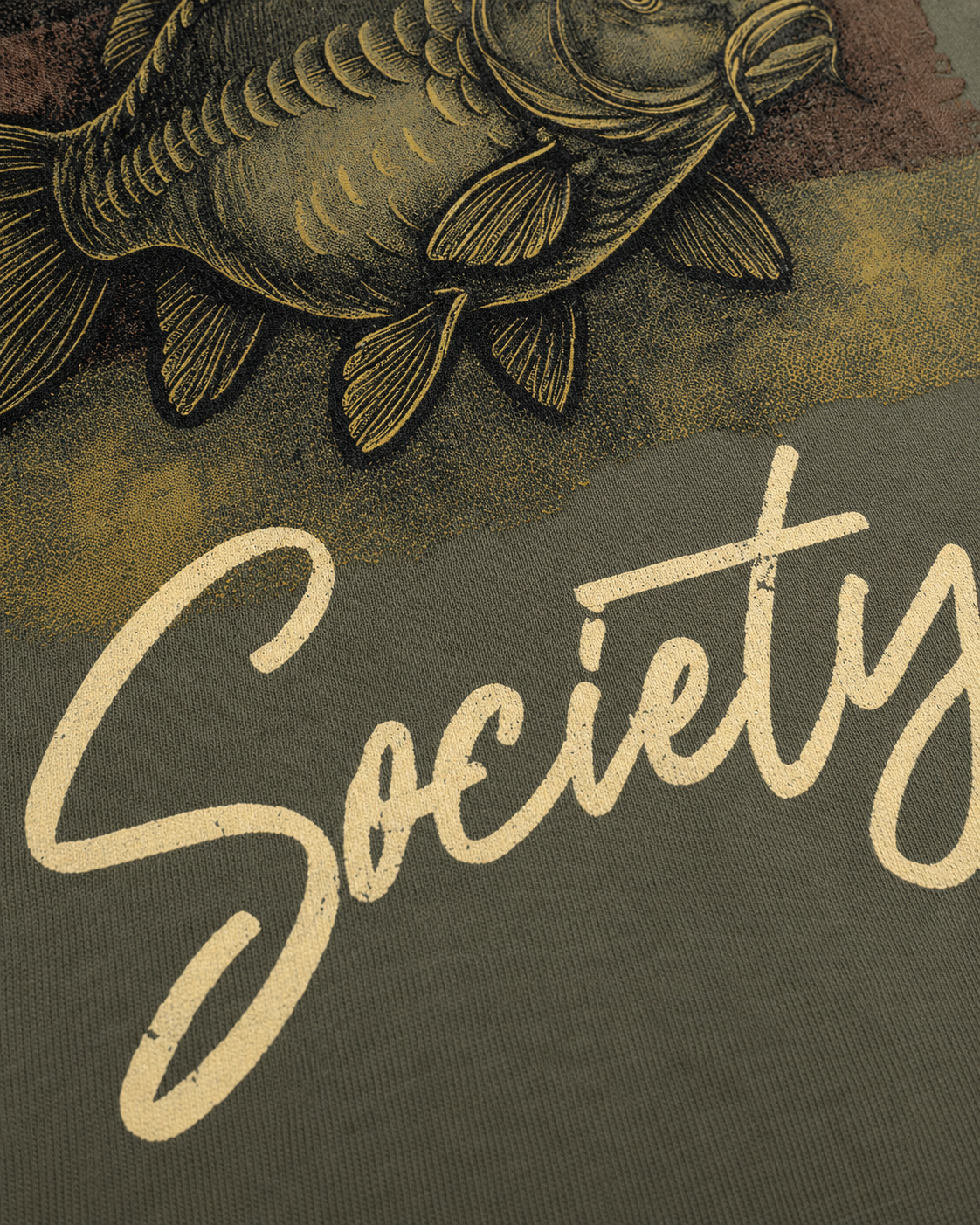 carpstylez German Carp Society Hoodie – Print-Detail