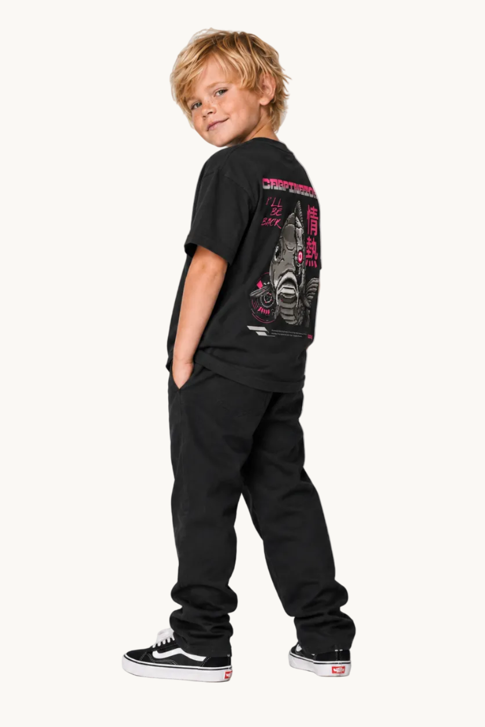 carpstylez Kids CARPINATOR Shirt – Studio Mock, Karpfen-Streetwear