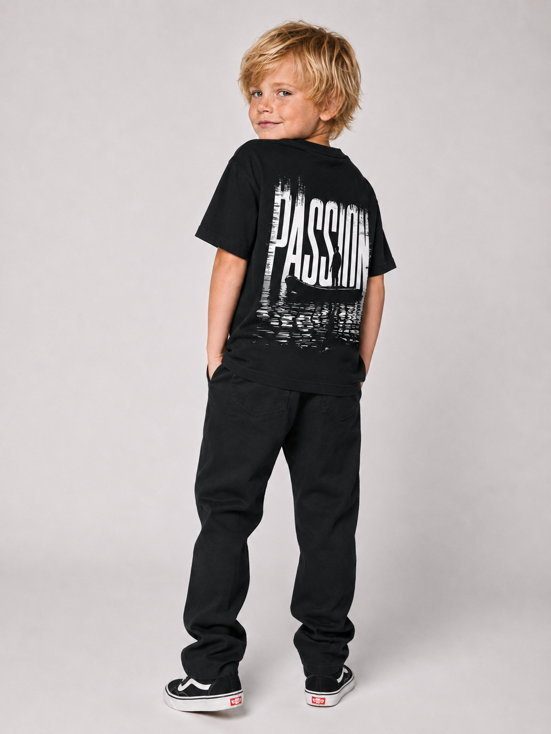 carpstylez Kids PASSION Shirt – Studio Mock, Karpfen-Streetwear