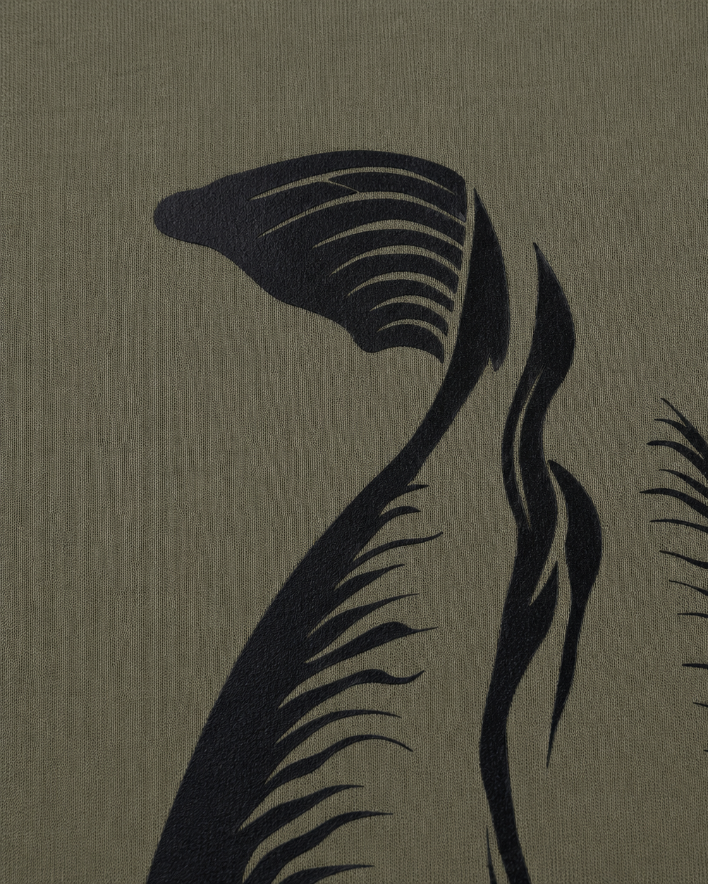 carpstylez King Carp Hoodie – Print-Detail